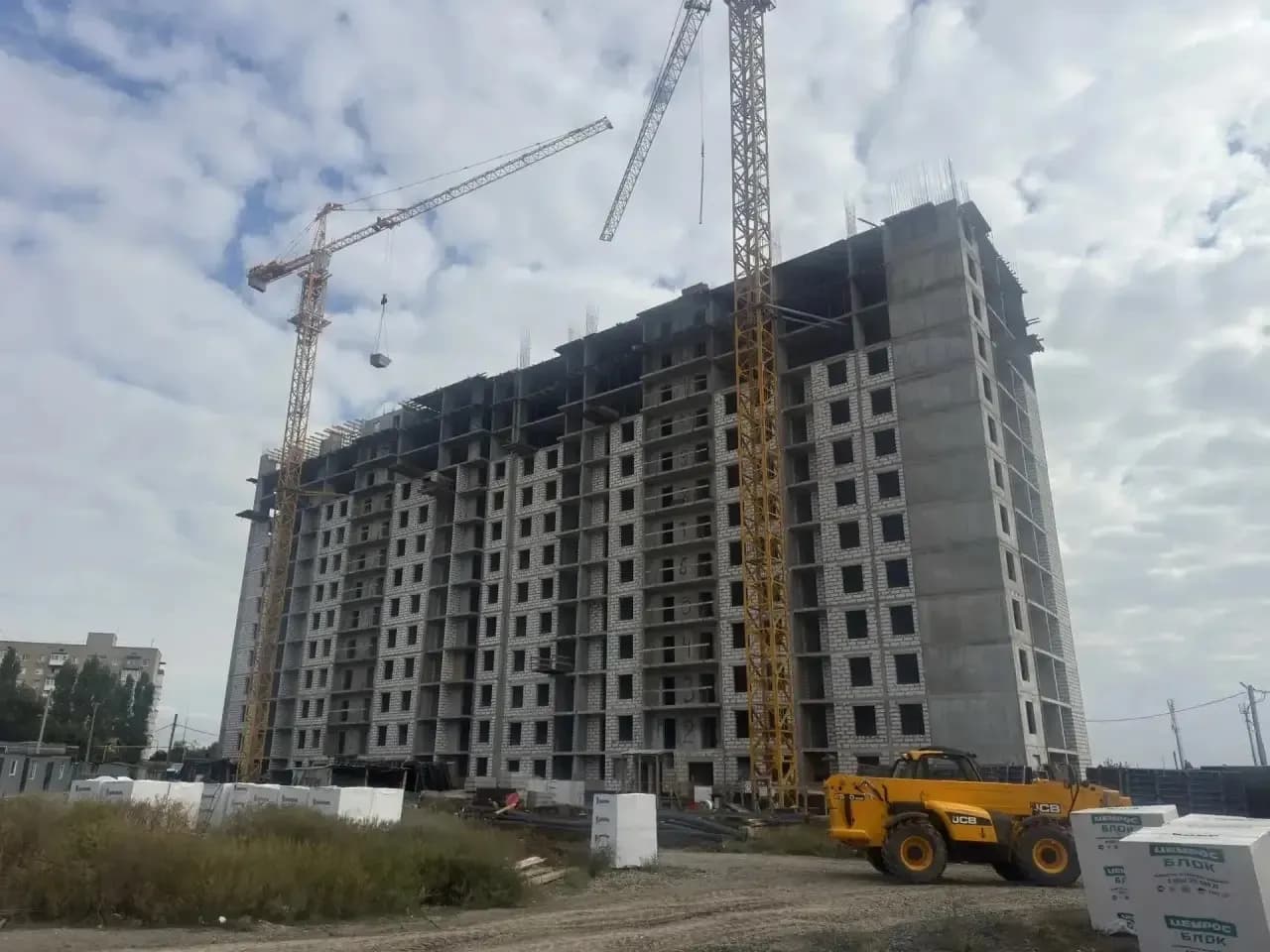 Жилой дом, Азов, Улица Ленина: ход строительства, октябрь 2026
