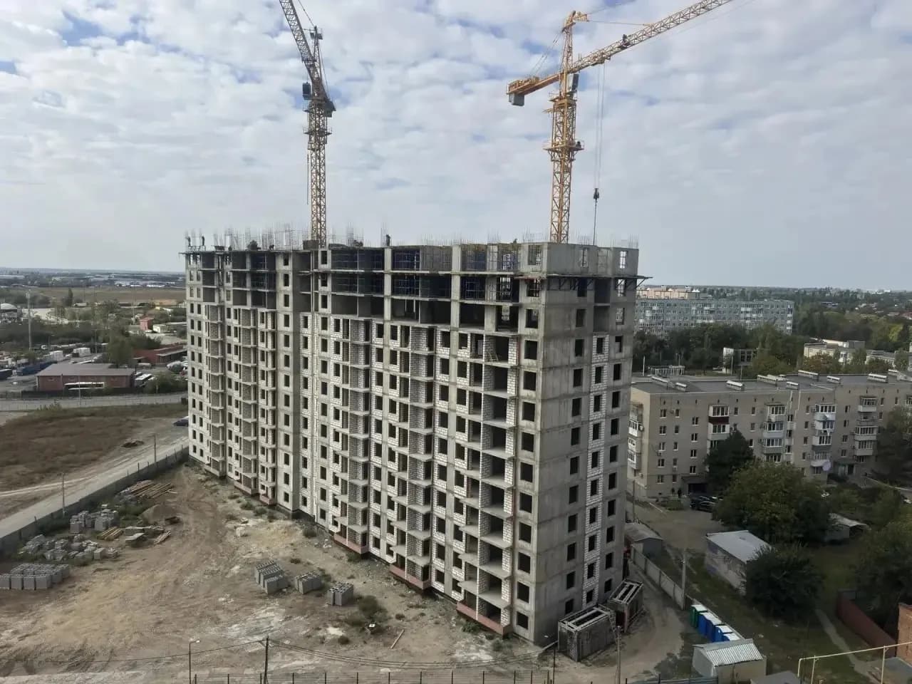 Жилой дом, Азов, Улица Ленина: ход строительства, октябрь 2026