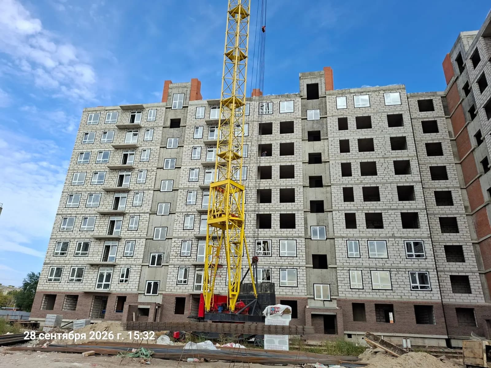 Жилой дом, Таганрог, Улица Галицкого: ход строительства, октябрь 2026